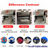 Automatic Computer Cloth Tape Cutting Machine 500W and Cold Knife Magic Sticker Tube Zipper Heat Shrink Elastic Cutter Tools