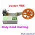 Automatic Computer Cloth Tape Cutting Machine 500W and Cold Knife Magic Sticker Tube Zipper Heat Shrink Elastic Cutter Tools