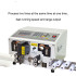 automatic double wire stripping machine double wires peel two core wire strip twist machine