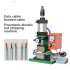 Pneumatic Heat Stripping Machine Nylon Data Cable Peeling Machine Nylon Braided Mesh Shielded Wire Vertical Stripper