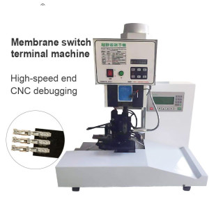 Semi-automatic Membrane Switch Terminal Crimping Machine Mute Membrane Wire Line FFC Puncture Connector Crimping Tools