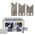 Flat cut V cut blade die for computer stripping machine Automatic computer stripper knife