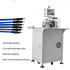 Semi-Automatic Wire Harness Heat Shrinkable Pipe Threading Machine