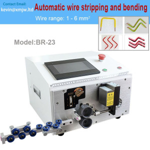 6 mm Square Wire Cut Strip and Bending Machine Fully Automatic Wire Bending Machine 1-16MM square