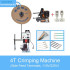 Customized 4T Automatic Wire plug Crimping Machine Copper Cable OTP mold Cold press Machine