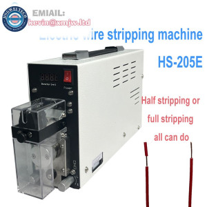 HS-205E  Electric Wire Stripping machine Cable Peeling Device Touch Sensor Wire Stripping Tools Wire Range: 0.03-2.5mm²