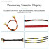 Automatic cable wire harness tape wrapping cable spot winding twisting machine