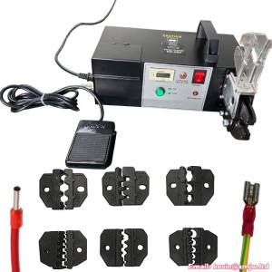 Multi Functional Electrical Terminal Crimping Machine Tools Crimp Variety Of Terminals Equipped with 7 Crimping Jaws Ferramentas