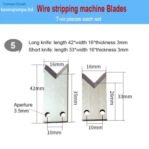 Fully Automatic Wire Strip Machine 42*16*3mm 33*16*3mm High Speed Steel Cable Peeling Die