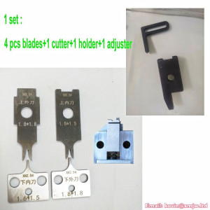 PCT2 Customized Blades set and Cutter of Side Feed Terminal Crimping Applicator OTP Terminal Machine Mold