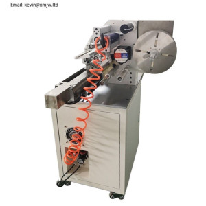 Fully automatic folding labeling long  high-precision  wire LABEL MACHINE