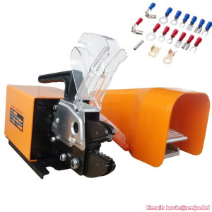 Automatic Wire Crimping Machine with replaceable Crimp Pliers Jaws Tube/Insulation Terminals Electrical Clamp Tools