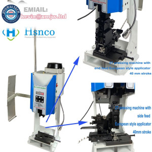 Pneumatic 2T Pressing Machine Terminal Crimping Machine OTP Stroke 40mm for European Style Applicator