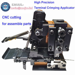 Side/Horizontal Feed Terminal Crimping Applicator/OTP/Mould For Thin Wire CNC Cutted Parts Wire Crimping Machine