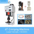 Customized 4T Automatic Wire plug Crimping Machine Copper Cable OTP mold Cold press Machine