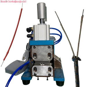 Customized Blade 3F Pneumatic Wire Stripping Machine Cable Wire Peeling Wire Stripper Machine