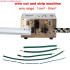 Automatic Wire Cutting and Stripping Machine with Cutting and Peeling Cable from 0.1mm2  to 10mm2