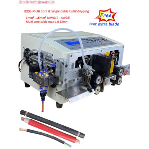 Automatic line stripping machine automatic line stripping machine double parallel line peeling Automatic line grasping