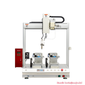 Taozi Double Platform Automatic Weld Solder Welding Station Auto Soldering Robot Machine Rotary For Glasses