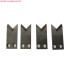 2pcs/set Knife Blade cutter for SWT508 Automatic Computer Wire Stripping Peeling Cutting Machine Tungsten carbide Blade