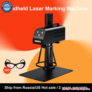 Portable Diaotu B5 Handheld Fiber Laser Marking Machine Metal Nameplate Engraver Engraving Industrial Desktop Laser mark machine