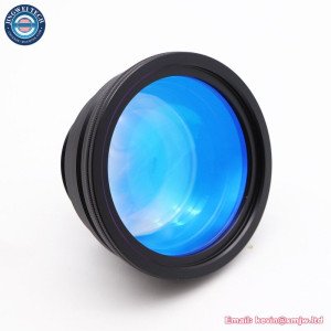 F-theta Lens 1064nm Focus Lens for 10W to 100W Fiber Laser Marking Machine Focal Length 63-420mm Scan Field Laser Galvo System