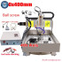CNC 3040 Wood Router with Sink 2200w Spindle 4 Axis Metal Aluminum Copper Engraving Carving Machine PCB Engraver Limit Switch