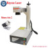 Industrial Raycus Fiber Laser Marking Machine 50W 30W 20W High-Precision Metal Nameplate Engraver Engraving Carving Mark 4 Axis