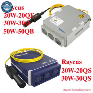 Raycus 20W 30W 50W Fiber Laser Source Making Machine Q-switched Pulse GQM 1064nm for Metal Marking Engraving Tool