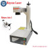 Industrial Raycus Fiber Laser Marking Machine 50W 30W 20W High-Precision Metal Nameplate Engraver Engraving Carving Mark 4 Axis