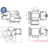 4th A Rotary Axis + Tailstock 80mm 100mm 3Jaw 4 Jaws Chuck Install Bottom Board CNC Router Indexing Head NEMA 23 Stepper Motor