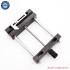 150x257mm CNC Vice Aluminium Flat Tongs Vise Fixture Flat Tongs Screw Parallel-jaw Plain Vise QGG for DIY Wood Metal Working