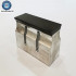 20kHz 15kHz Ultrasonic Welding Horn Aluminium Ultrasonic Mould 150*55mm For Plastic Welding Machine