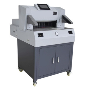 SG-500V9  Programing Control Touch Screen High Speed  Auto Guillotine Paper Cutter Machine